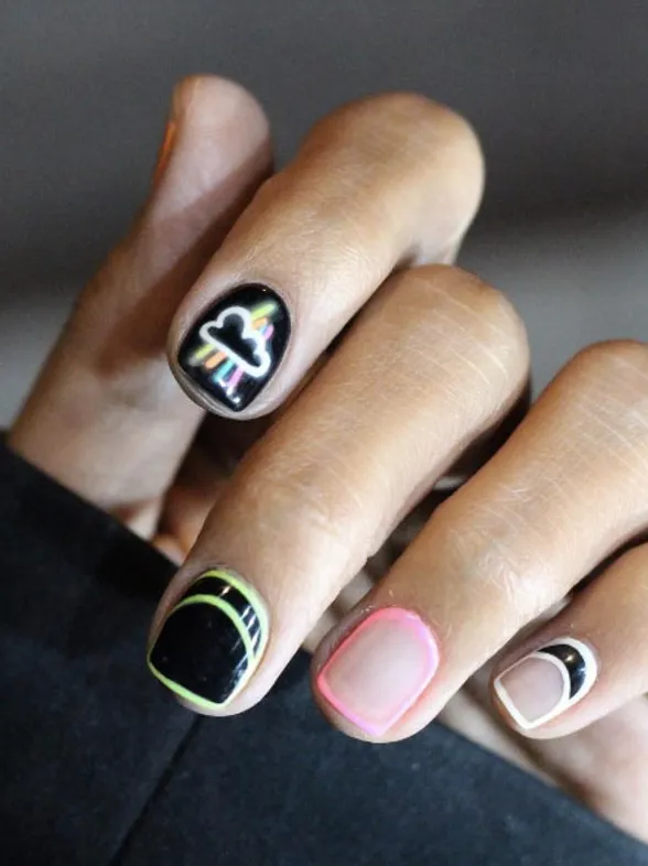 These Glow In The Dark Nails Are Lighting Up Our Lives Right Now