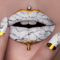 Marble Lips, la tendencia que dejará tus labios de piedra