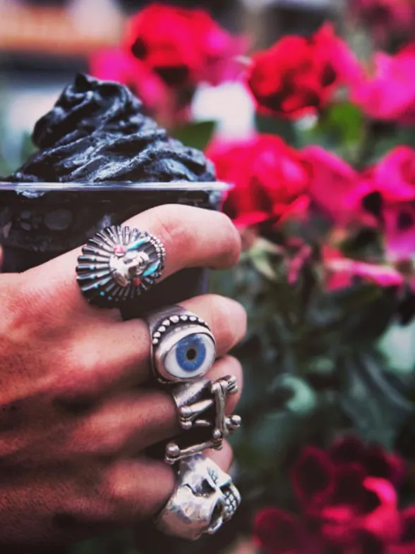 This Matte Black Latte Will Release Your Inner Goth