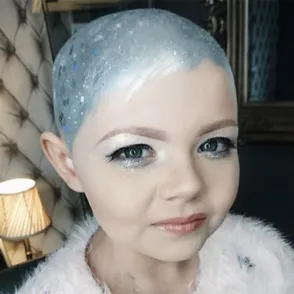 This Cancer Patient Is Inspiring Everyone With Her Cara Delevingne Spray-On Hair
