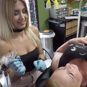 People Are Getting Fake Rainbow Freckles Tattooed On Their Faces To Celebrate Pride