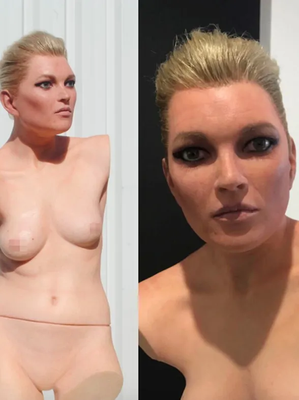 This Topless Kate Moss Waxwork Will Haunt Your Dreams