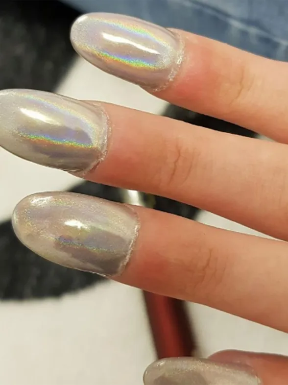 This Woman Asked For Round Nails & Immediately Regretted It