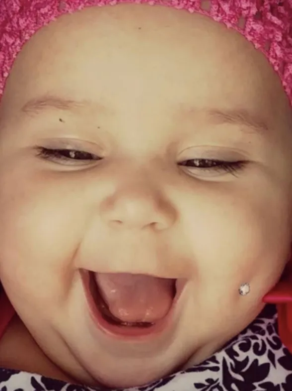 This Mum Is Causing Outrage For 'Piercing' Her Baby Daughter's Adorable Dimple