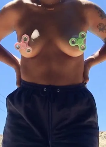 Fidget Spinners Are Being Fashioned Into Nipple Tassels 'Cos 2017