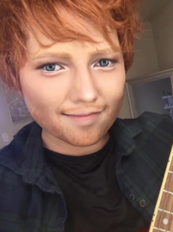 This Woman Transformed Herself Into Ed Sheeran And It's Honestly Insane