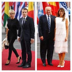 Concours d’élégance entre Brigitte Macron et Melania Trump au G20 (Photos)