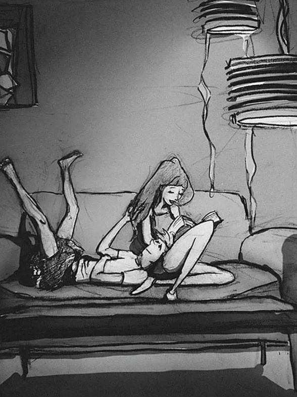 Este artista ilustró el día a día con su mujer en 365 dibujos increíbles