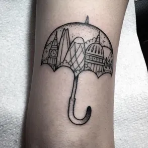 Tatuajes para amantes de la arquitectura