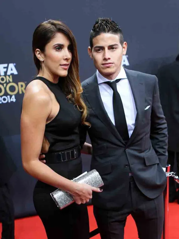 James Rodríguez se separa de su mujer después de seis años de matrimonio