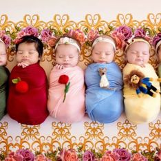 Une photographe transforme des nourrissons en princesses Disney (photos)