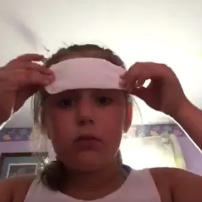 This Girl Didn't Know What A Sanitary Pad Was But Used It In Her Makeup Tutorial Anyway