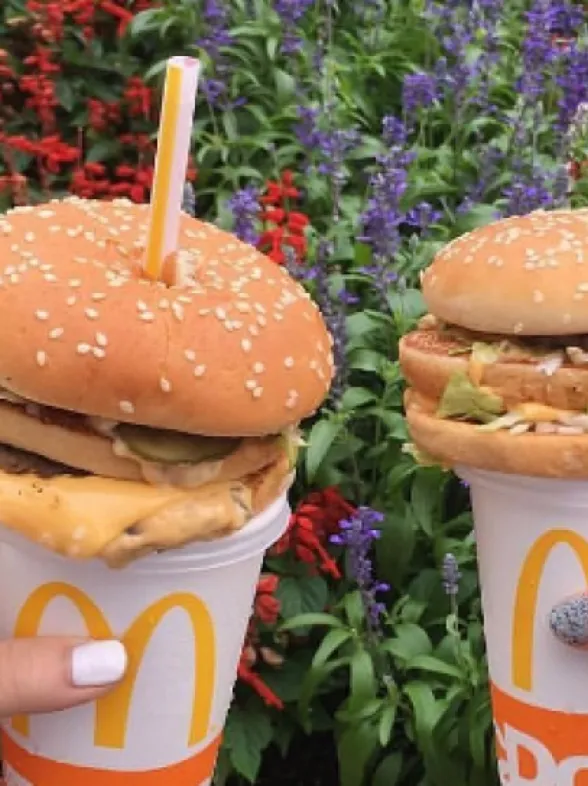 La pajitamburguesa o cómo reinventaron el fast food en Japón