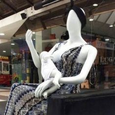 Colombie : des mannequins qui allaitent installés dans les centres commerciaux (photos)