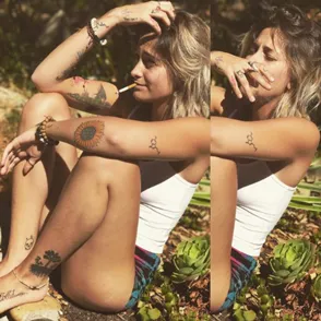 Paris Jackson Proudly Shares Close-Up Pictures Of Her Hairy Legs And We're Here For It