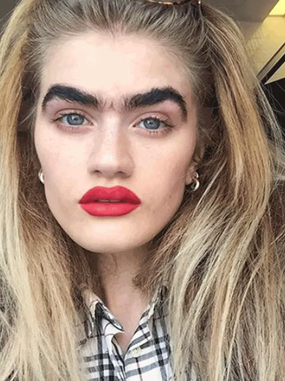 This Model Is Making The Monobrow Cool