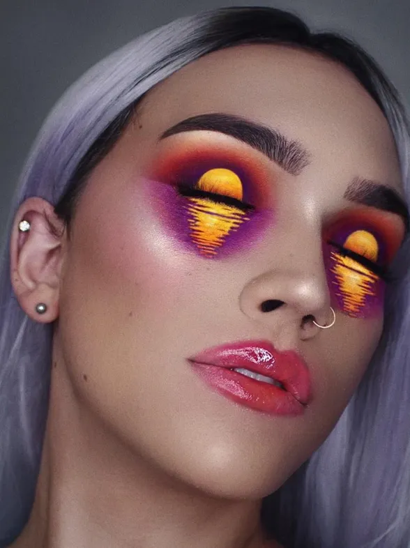 Esta Instagramer hace cosas realmente increíbles con sus paletas de sombras