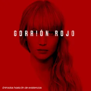 Entradas gratis para Gorrión Rojo, la última película de Jennifer Lawrence