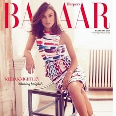 Keira Knightley : Son look Chanel pour la Une d’Harper’s Bazaar (Photos)