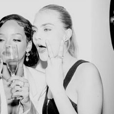 Rihanna and Cara Delevingne celebrated New Year's Eve in style