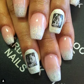¡Lleva la ecografía de tu bebé en tus uñas!
