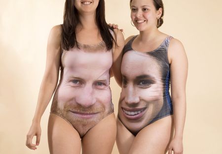 Un maillot de bain à l'effigie du prince Harry et de Meghan Markle, ça vous tente ?