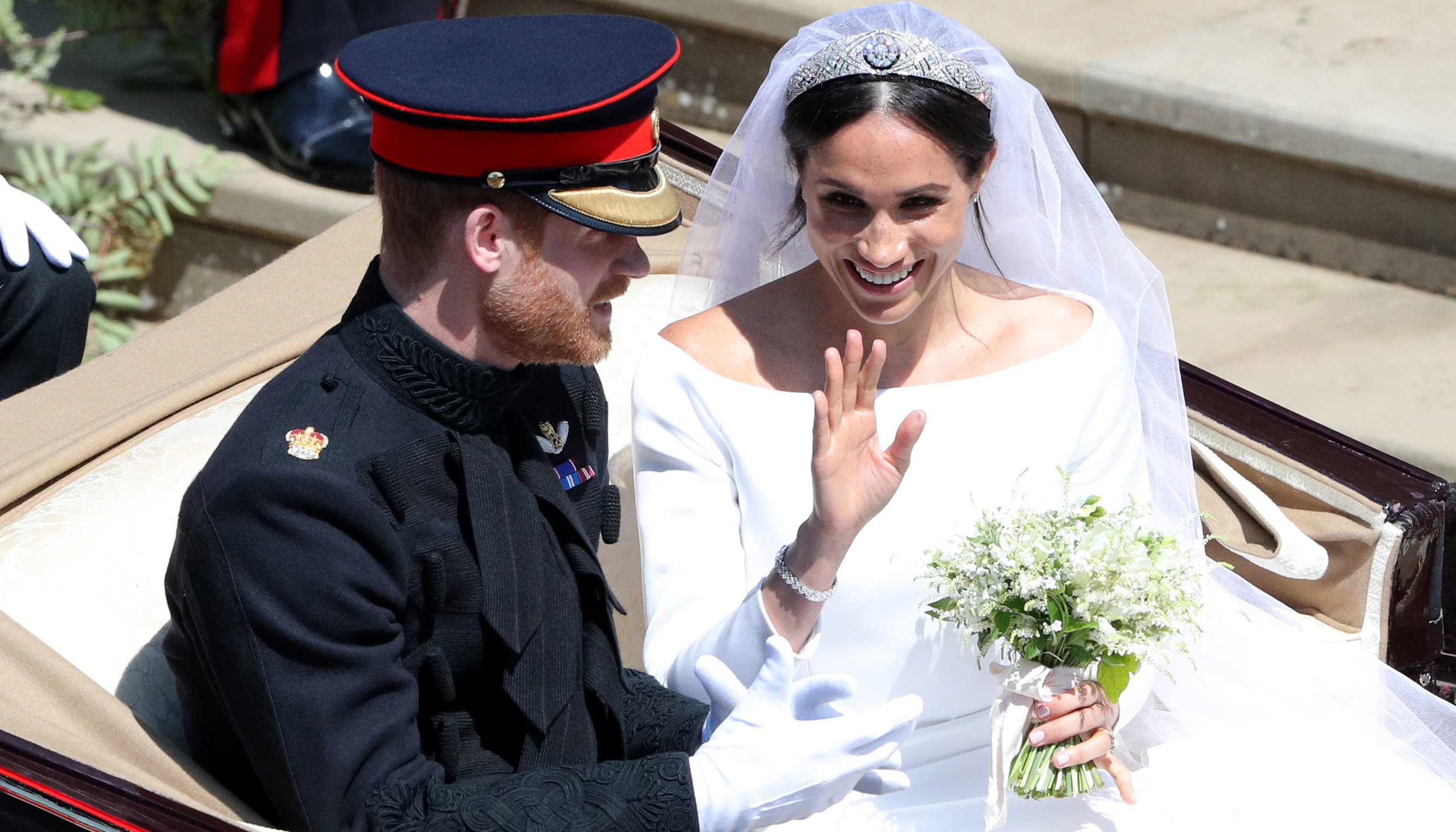 Quest Devenu Le Bouquet De Mariée De Meghan Markle 0778