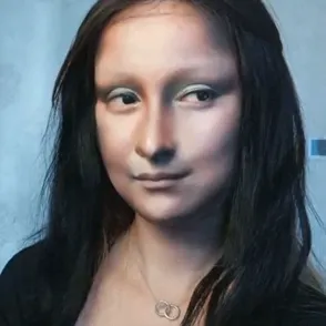 ¡La magia del maquillaje! Esta bloguera se convierte en la Mona Lisa