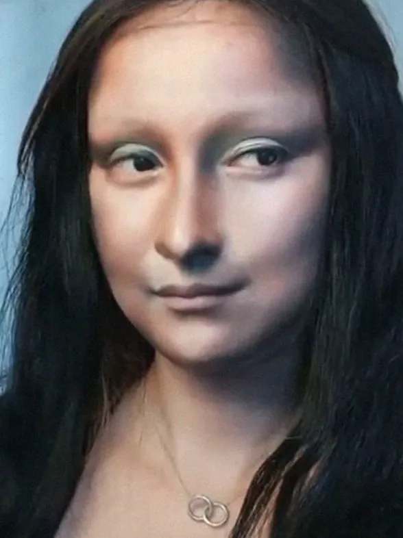 ¡La magia del maquillaje! Esta bloguera se convierte en la Mona Lisa