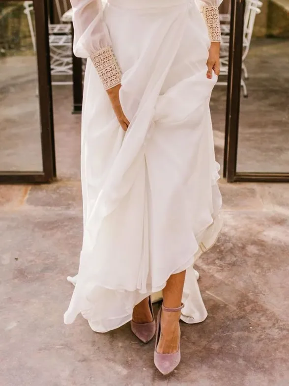 ¿Qué zapatos quieren llevar las novias de 2018?