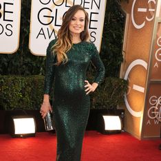 Golden Globes 2014 : Olivia Wilde et son baby-bump stylé