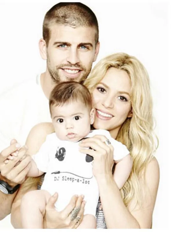 Milan Piqué Mebarak, su primer año en fotos
