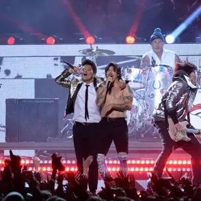 Bruno Mars nails it at Super Bowl Halftime show with Red Hot Chili Peppers