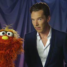 Benedict Cumberbatch appears on Sesame Street