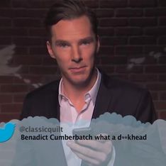 Benedict Cumberbatch and other Hollywood stars read out horrible tweets about themselves