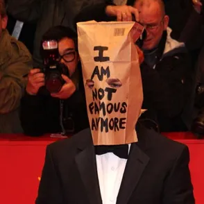 Shia LaBeouf wears a paper bag over his head at premiere and storms out of Press Conference