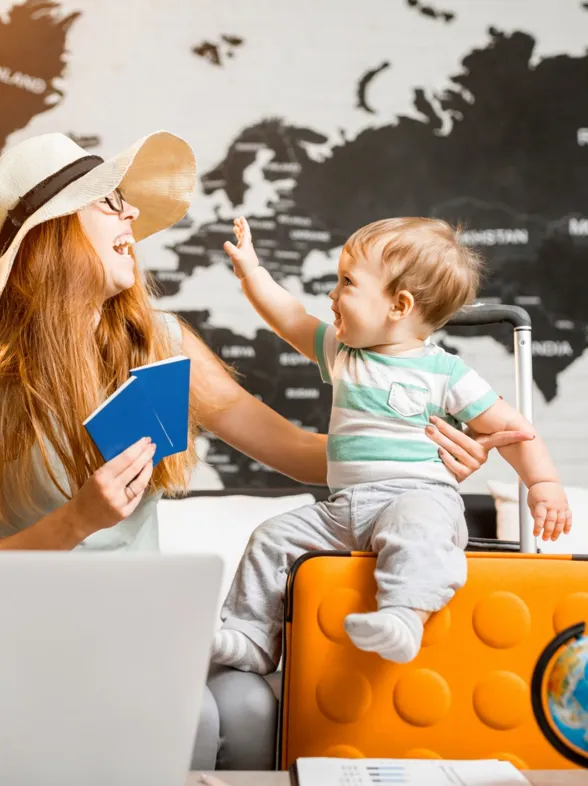 Cómo viajar con un bebé al extranjero y no morir en el intento