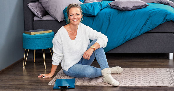 Wohnen á la „Zuhause im Glück“: Eva Brenner designt Interior für Aldi Wohnen á la „Zuhause im Glück“: Eva Brenner designt Interior für Aldi