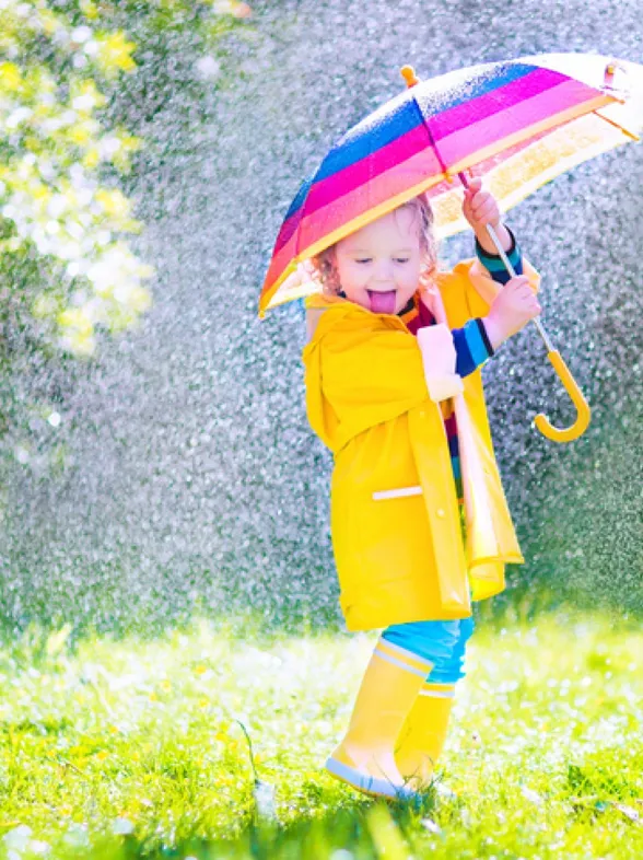 ¡Que llueva, que llueva! 10 paraguas adorables para los más pequeños