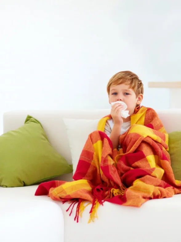 Cómo prevenir el resfriado en niños: consejos y productos especiales