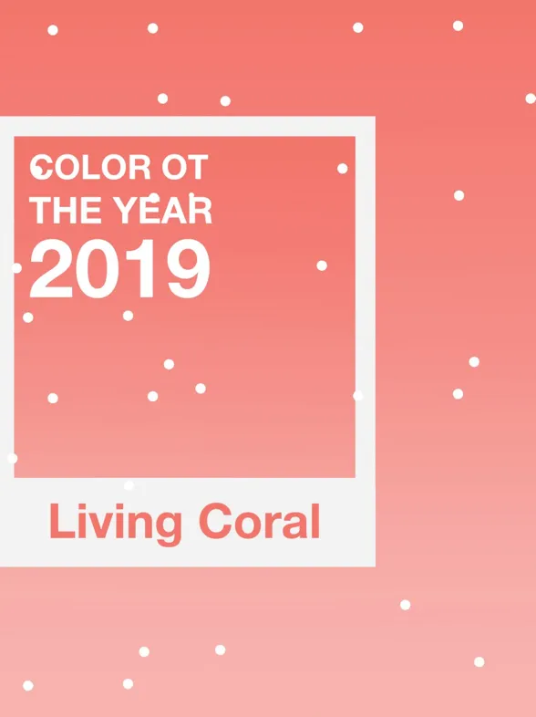 El Living Coral será el color del 2019