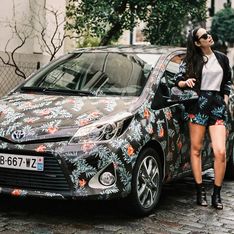 Toyota présente sa Yaris Hybride Graphic, version fashion
