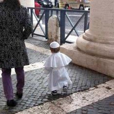 Carnevale: Mamma, quest'anno mi vesto da Papa!