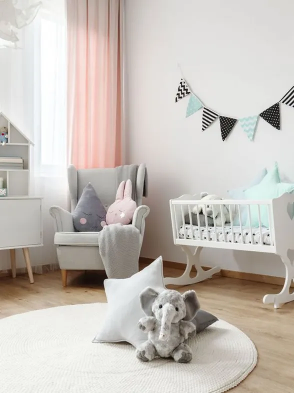 Los accesorios tendencia para la habitación de los peques