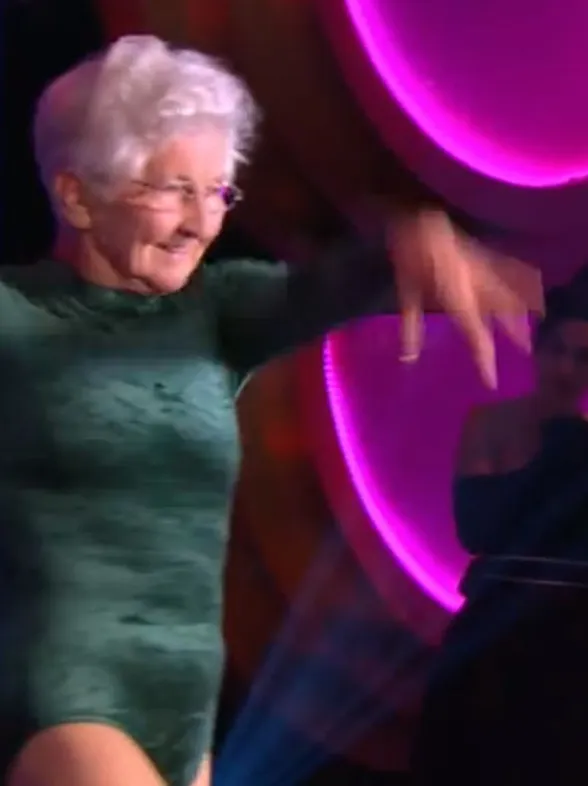 Campeona de gimnasia a los 87 años