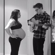 Video/ 9 mesi assieme a te: la dolce idea di una coppia per ricordare la gravidanza. Altro che album di foto!