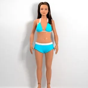 ¿Cómo sería Barbie si fuera una mujer normal?