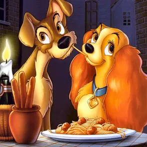 Las recetas de los dibujos animados: desde "La Dama y el Vagabundo" a "Ratatouille"