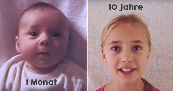 18 Jahre Im Zeitraffer Dieser Vater Filmt Seine Tochter Jeden