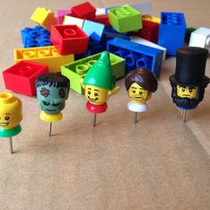 Des jolies punaises en LEGO® en 5 minutes chrono !